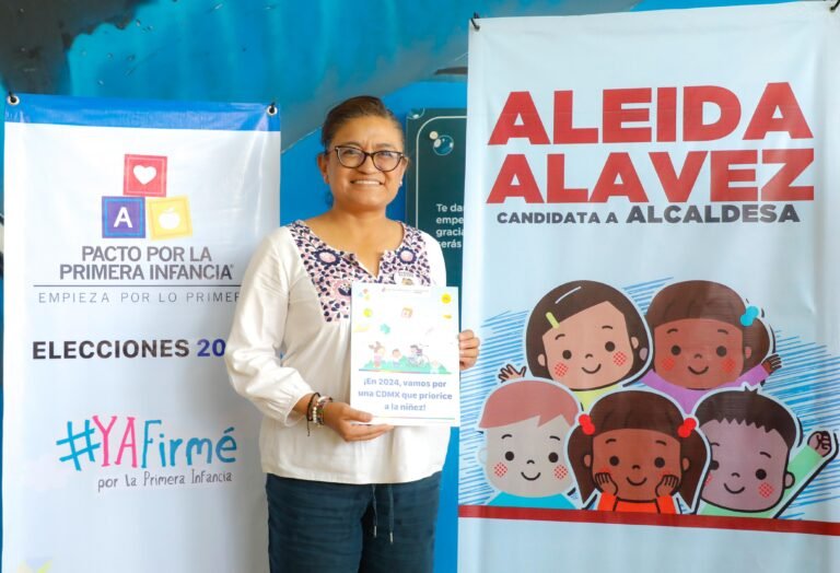 ALEIDA ALAVEZ PLANTEA EJES DE GOBIERNO PARA LA PROTECCIÓN DE LA INFANCIA