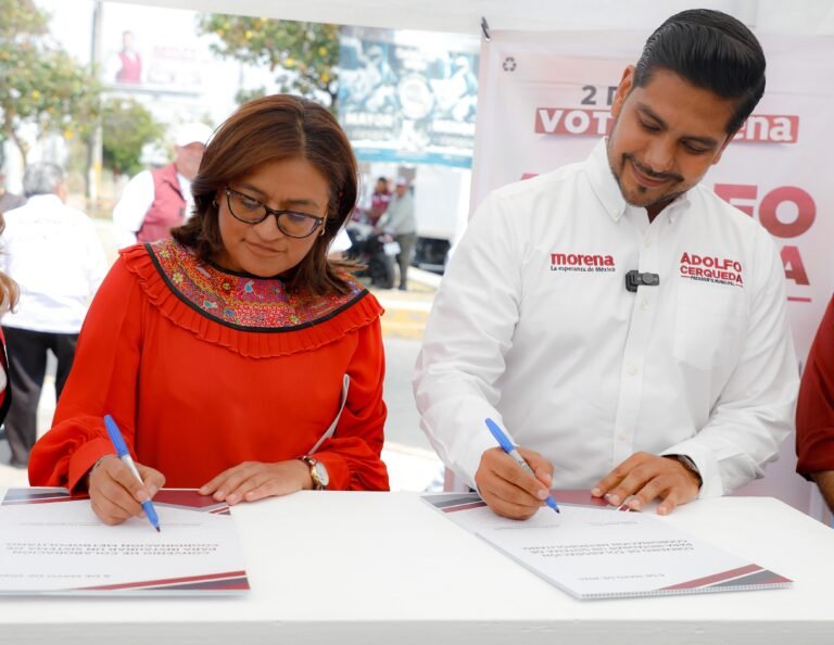 ALEIDA ALAVEZ Y ADOLFO CERQUEDA FIRMAN ACUERDO PARA FORTALECER EL SISTEMA DE COLABORACIÓN METROPOLITANO