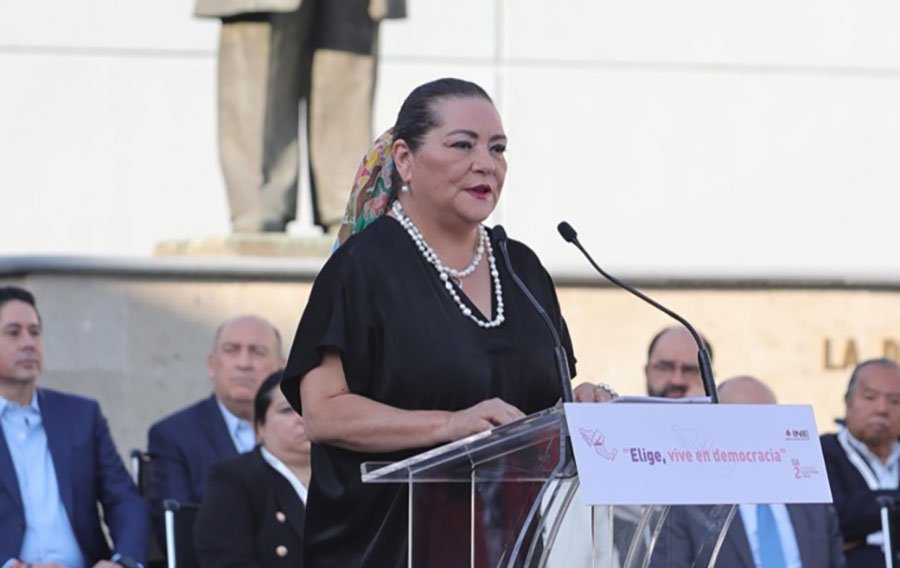 ELECCIONES TRANSPARENTES Y SEGURAS: GUADALUPE TADDEI .