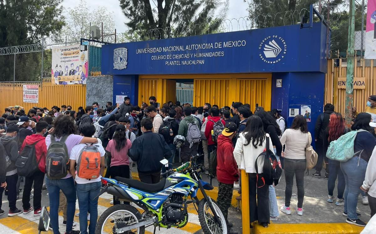 LA UNAM CONVOCA AL DIÁLOGO A LA COMUNIDAD DEL CCH NAUCALPAN