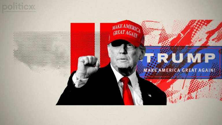 Gorras, trajes y Trump