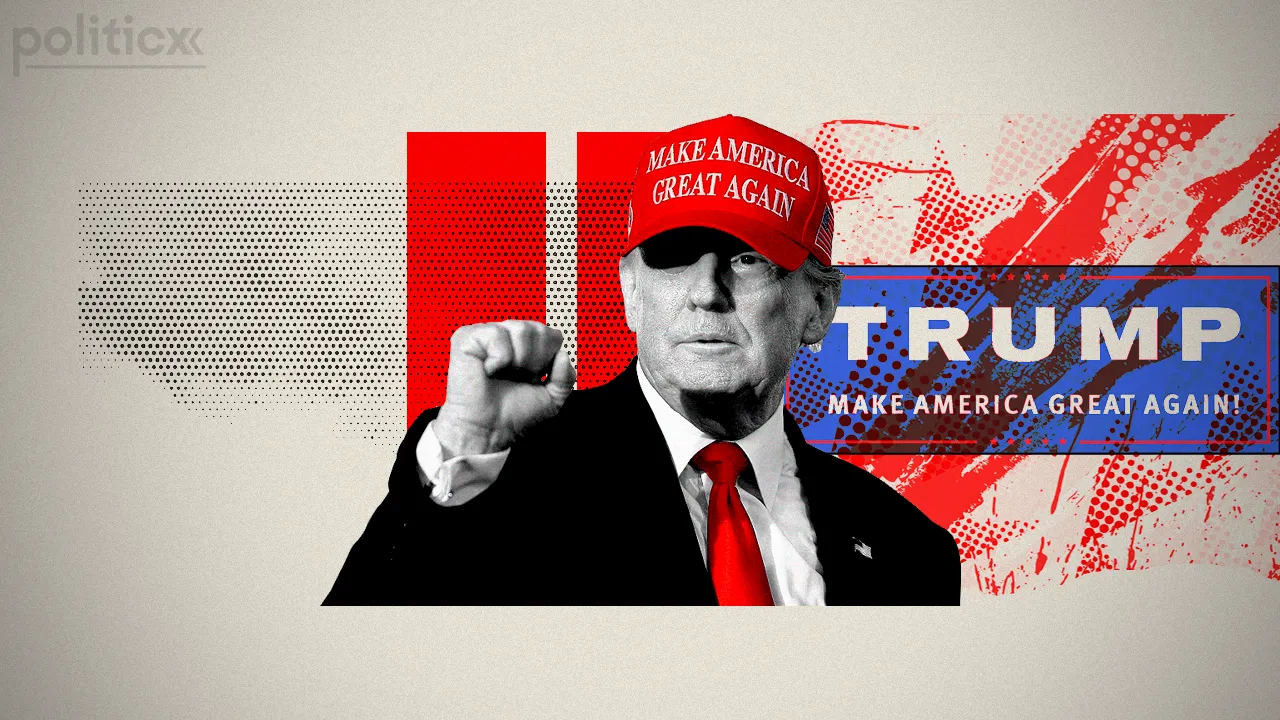 Gorras, trajes y Trump