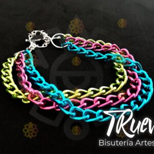 Pulsera de cadenas en 3 colores