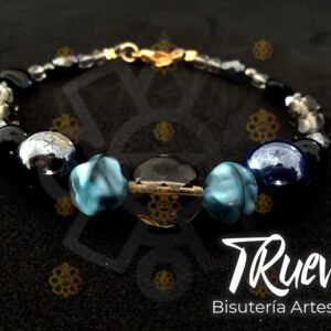 Pulsera de abalorios mixtos