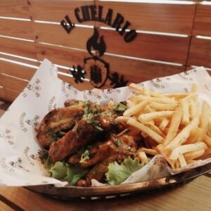 Alitas a la parrilla