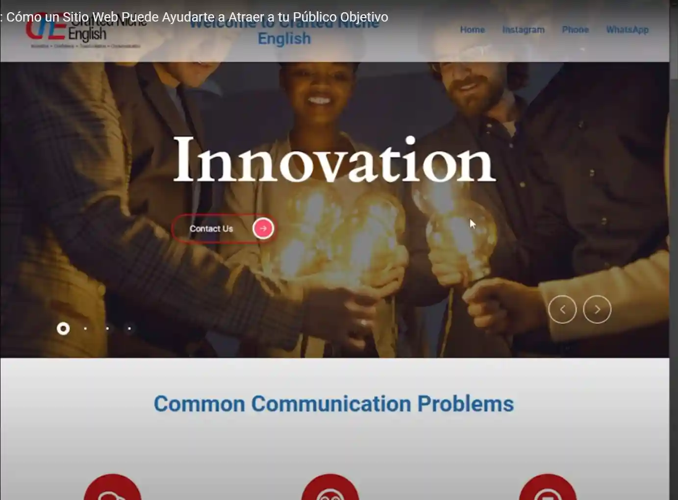 diseño web deep contents