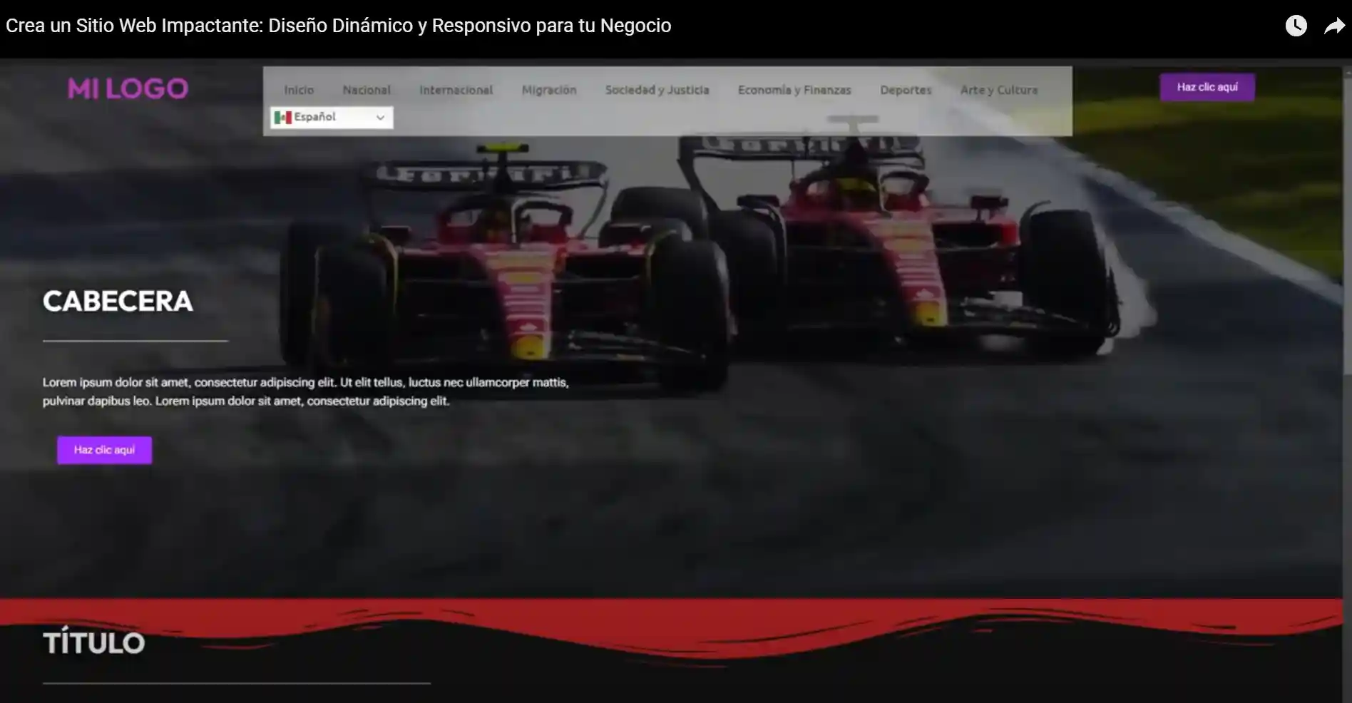 diseño web deep contents