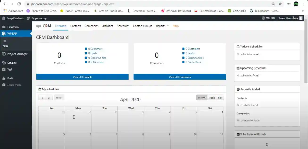 diseño web deep contents